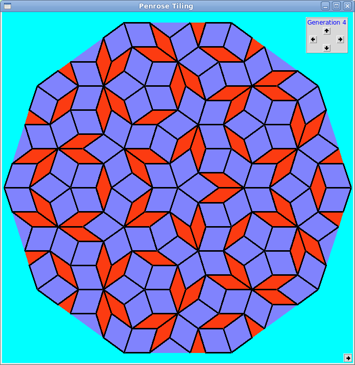 Penrose Tiling screenshot