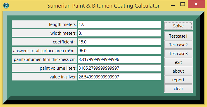 Sumerian Paint & Bitumen Coating and eTCL Slot Calculator Demo Example screen.png